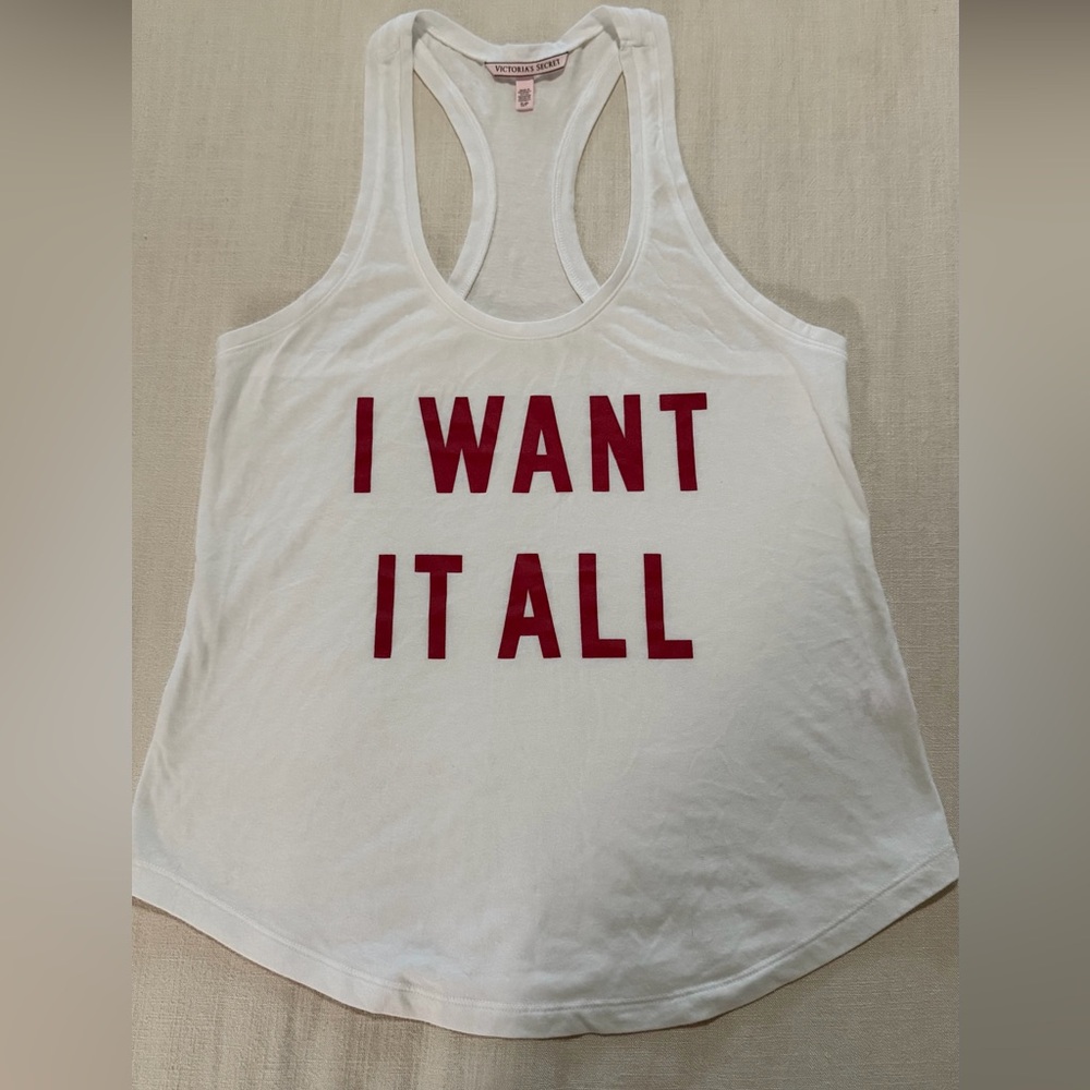 Victoria's Secret White Tank Top